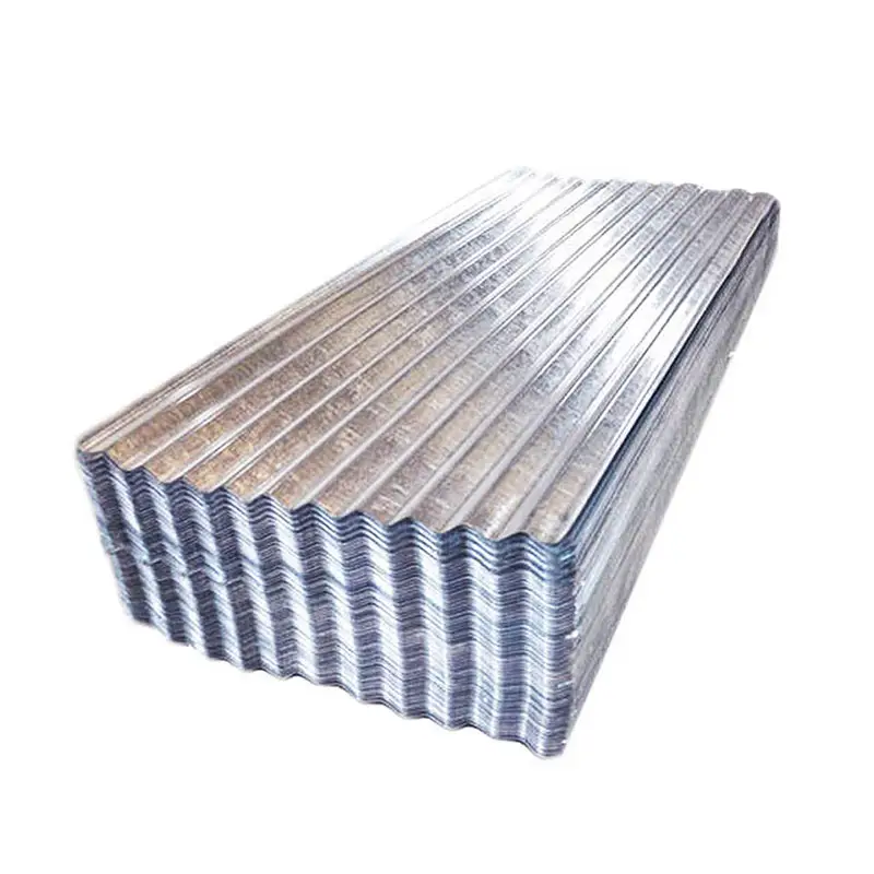 Çatı kafes fiyatları Overstock Gi çinko galvanizli Galvalume oluklu çatı Shingles Metal levhalar 04mm