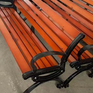 Banco <span class=keywords><strong>de</strong></span> parque moderno, resistente al agua, anticorrosión, asiento público <span class=keywords><strong>de</strong></span> bajo mantenimiento, Banco duradero para exteriores para jardines urbanos al aire libre - Product Image 3