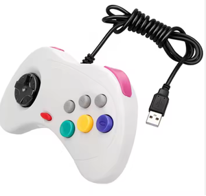 Sega Saturn oyun denetleyicisi için 2025A USB kablolu oyun denetleyicisi Gamepad Joystick Retro oyun Joystick & denetleyici - Product Image 2