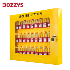 Estación de Bloqueo de Acero Transparente a Prueba de Polvo de 70 mm para Almacenamiento Seguro de Candados - Product Image 6