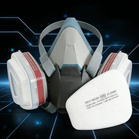 Respirateur demi-masque de qualité professionnelle, directement de l'usine |   Système de filtre à changement rapide pour la peinture, le soudage et les produits chimiques