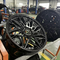Jantes forgées en fibre de carbone personnalisées JUWA, jantes en alliage sur mesure pour berlines de luxe, construction légère, haute performance, durabilité