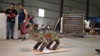 Nouvel Arrivage Réaliste Animatronique Robotique Robot Marcheur Dinosaure Chien Robot Télécommandé pour Parc à Thèmes