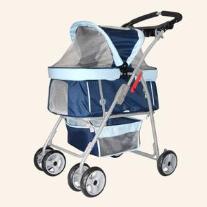 Fabrika doğrudan satış katlanabilir evcil hayvan arabası Oxford malzeme kedi ve köpek arabası - Product Image 4