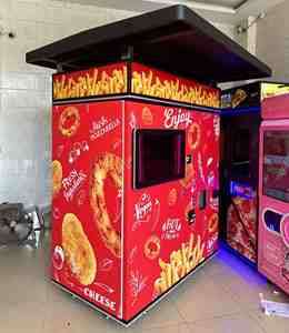 Distributeur automatique de frites Iplaysmart avec autocollant personnalisé OEM, distributeur automatique de frites de 32 pouces à vendre - Product Image 5