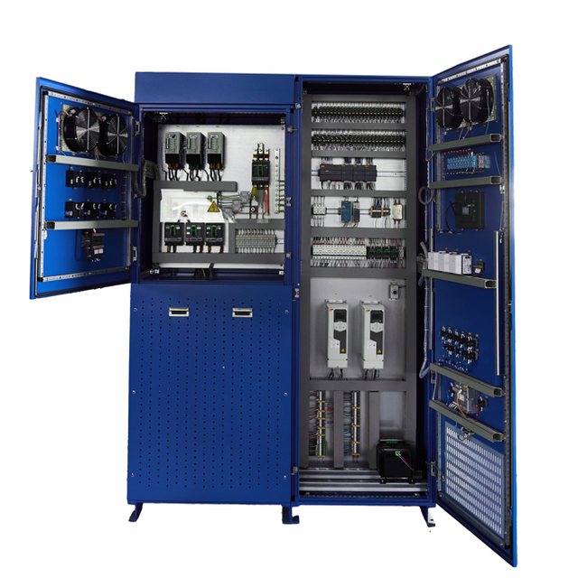 Industrial Automation Control Panel Cabinet Electrical PLC Engineering Control Box with 8 I/O 220V Data Memory