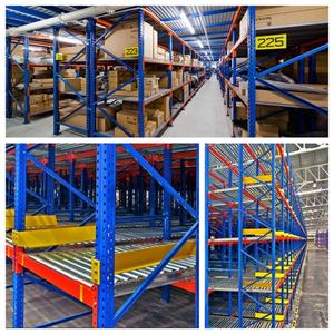 Automatic Shelf Panel and Storage <b>Rack</b> Pallet <b>Roll</b> Forming Machine with Engine Pump Bearing Gearbox PLC - Product Image 5