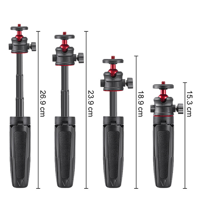 Ready Stock Handheld Selfie Stick Tripod Extendable Pole Portable Rod for Action Camera Smart Phone Outdoor Travel Vlog Shooting