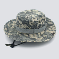 Sombrero de Camuflaje para Hombre, Estilo Boonie, para Verano, Caza, Senderismo, Pesca, Escalada, Gorra de Pescador, Estilo Panamá