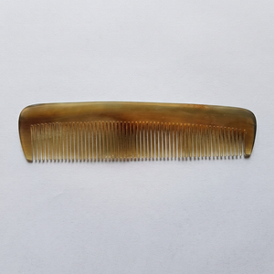 Traditional Handmade Eco-Friendly Cow Horn Hair Comb Polished Natural Grooming Tool Modern Design for Hair <b>Beard</b> Mustache <b>Care</b> - Product Image 1