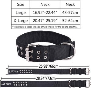 Collares para Cachorros, Collar de Nailon para Mascotas, Collar Táctico de Nailon con Herrajes de Primera Calidad, Buena Elección para Todas las Razas de Perros - Product Image 4