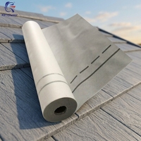 Membrane imperméabilisante durable et respirante de pointe pour matériaux de construction PP+PE