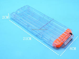 Cargador de 6, 12 o 18 Balas de Plástico ABS Suave, Clip Naranja de Repuesto con Bolsa, Compatible con Pistolas de Juguete - Product Image 6