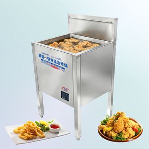 <span class=keywords><strong>Friteuse</strong></span> professionnelle en acier inoxydable Hansu HSL-25L, 6000W, 380V, thermostat numérique <span class=keywords><strong>électrique</strong></span>, sûre et pratique pour les restaurants - Product Image 1