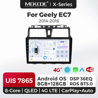 MEKEDE X10 X20 X30 X40 UIS7865 8+128G QLED AKM DSP CarPlay sans fil Android Auto pour Geely EC7 2014-2016