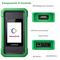 Outil de diagnostic LAUNCH X-431 PRO3S+ EV Support J2534 CAN FD DoIP, cartographie de topologie, plus de 50 fonctions spéciales guidées, mise à jour pendant 2 ans