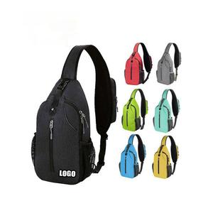 Sac à Dos Bandoulière Personnalisé en Nylon Unisexe pour Hommes et Femmes, Sac de Poitrine de Voyage et de Randonnée, Sac Croisé pour Hommes - Product Image 1