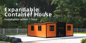Maison conteneur préfabriquée extensible en acier de 20 pieds et 40 pieds, moderne et personnalisée, avec aménagements intérieurs, fabriquée en Chine - Product Image 2