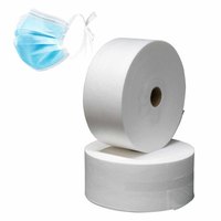 PLA Thermisch Gebundener Atmungsaktiver Vliesstoff |   Biologisch Abbaubares & Kompostierbares Material für Medizinische Hygiene Umweltfreundliche Verpackung