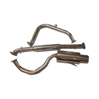 Kit de tuyau d'échappement en acier inoxydable MAX pour MITSUBISHI ECLIPSE/TALON 95-99 NA JDM/ EAGLE TALON 95-99(TSI FWD)