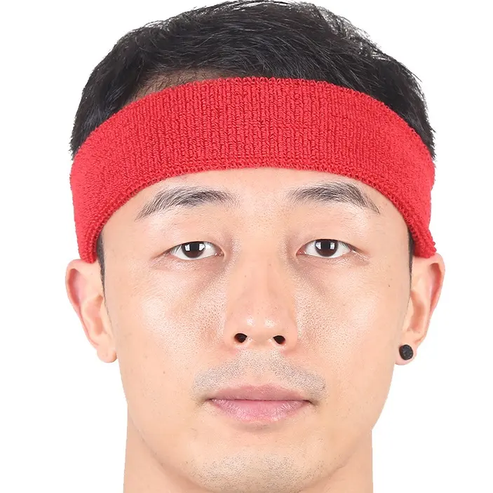 Running Hair Sports Towel Sweat Wicking Absorbing Head Band Basketball Yoga Tennis Sweatband Headband