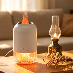<span class=keywords><strong>Difusor</strong></span> <span class=keywords><strong>de</strong></span> Aroma con Llama Decorativa, Elegante <span class=keywords><strong>Difusor</strong></span> <span class=keywords><strong>de</strong></span> <span class=keywords><strong>Aromas</strong></span> y Ambientador, Esencial para la Decoración del Hogar - Product Image 3