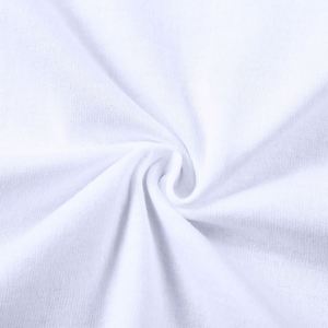 เสื้อยืดออกกำลังกายผ้าฝ้าย95% 220กรัมสำหรับผู้ชายเสื้อยืดถักลายแขนสั้นกำหนดโลโก้ได้เอง - Product Image 3