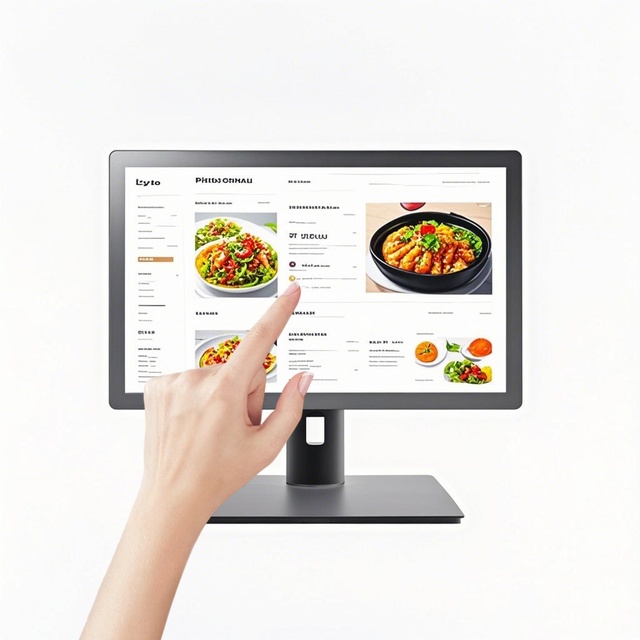 Custom 7-27 Inch Touch Vision All-In-One Touch Screen Monitor with Horizontal and Vertical Display