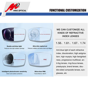 เลนส์เกมเคลือบสีฟ้า1.56ปรอทเลนส์เรซินสีเหลืองสำหรับ8016มองเห็นกลางคืนขายดีที่สุดในจีน - Product Image 5