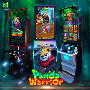 Máquina de juego vertical lista para enviar, con gabinete LED, juego de habilidad Panda Link para sala de juegos. - Product Image 2