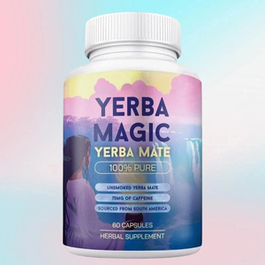 Capsule Premium di Yerba Mate 100% Pura Non Affumicata con 75mg di Caffeina e Antiossidanti per Energia Quotidiana per Adulti - Product Image 1