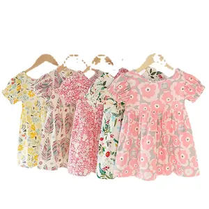 2024 Summer Baby Girl Dresses Cute 1-5 Y Baby Girl Dress Boutique Baby Clothing Wholesale Good Price