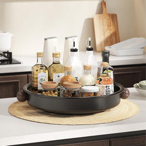 ชั้นวางเครื่องเทศในครัวสแตนเลสแบบติดผนังอเนกประสงค์สำหรับเก็บน้ำมัน เกลือ ซีอิ๊ว น้ำส้มสายชู - Product Image 4