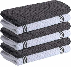 Super Absorbent Disposable Eco-Friendly Woven Cotton Kitchen <b>Towels</b> Ultra Soft Terry <b>Quick</b>-Dry for <b>Drying</b> Dishes Kitchen - Product Image 1