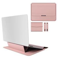 Sac de transport pour ordinateur portable en cuir PU, modèle personnalisé très demandé, pour MacBook 13 15 pouces M1 A2337 M2 A2681, avec support, pour hommes et femmes