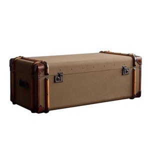 <span class=keywords><strong>Maleta</strong></span> <span class=keywords><strong>de</strong></span> Cuero Estilo Americano, <span class=keywords><strong>Mesa</strong></span> <span class=keywords><strong>de</strong></span> Centro <span class=keywords><strong>de</strong></span> Cuero Genuino Retro, Modelo <span class=keywords><strong>de</strong></span> Diseño para Habitación <span class=keywords><strong>de</strong></span> Huéspedes, <span class=keywords><strong>Mesa</strong></span> <span class=keywords><strong>de</strong></span> Bar para Cigarros - Product Image 1