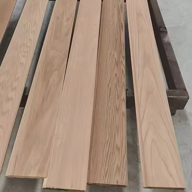 Hot Sales Red Cedar Wood Panels 15mm 12mm  Wall Cladding Solid Wood Board for Indoor Decorative