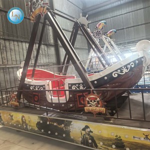 Manège populaire pour enfants sur le thème des pirates, équipement de jeu durable pour parcs d'attractions et fêtes foraines - Product Image 6