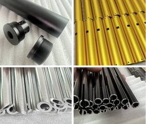 Servicios de mecanizado CNC personalizados LeGood Tubo de aluminio anodizado 6061/6063 con fresado Ranurado Punzonado y torneado - Product Image 3