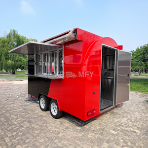 Remorque alimentaire personnalisable en fibre de verre, camion de restauration, cuisine mobile, fourgonnette alimentaire, camion de crème glacée - Product Image 1