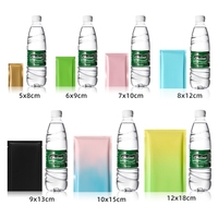 Sachets en aluminium à ouverture facile avec encoche de déchirement, thermoscellables, dégradés, portables, pour la conservation alimentaire, anti-odeurs