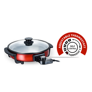 Sartén personalizada ETL CE CB GS, sartén antiadherente eléctrica de aluminio para parrilla, sartén eléctrica para <span class=keywords><strong>Pizza</strong></span> - Product Image 6