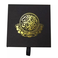 2023 boîte d'emballage d'extension de cheveux tiroir noir bijoux boîte-cadeau boîte d'emballage avec Logo feuille chaude