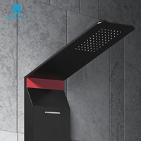 Nouveau design morden multifonction salle de bain intérieur panneau de douche pommeau ensemble de douche colonne tour de douche système fabricant GA002