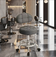 Chaise de barbier commerciale de qualité supérieure pour salon de coiffure et salle à manger mobiles Nail Spa offre de gros pour les salons de coiffure