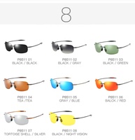 Nouvelles lunettes de soleil rétro de marque PARANOID, polarisées, vente en gros, UV400, lunettes de conduite sans monture pour hommes, noires, logo personnalisé, lunettes de soleil 2024