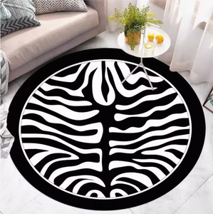 High Quality 8*<strong>10</strong> <strong>ft</strong> Gold and Grey Carpet Rug with Silk and Wool Material for Meeting Room Bed Room Living Room - Product Image 5