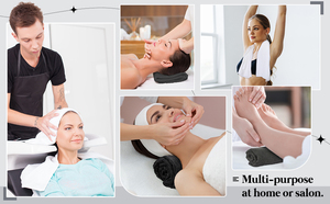 Logotipo personalizado microfibra negro blanco belleza spa uñas deportes gimnasio peluquero peluquería <span class=keywords><strong>toallas</strong></span> al por mayor a granel Toalla de pedicura de secado rápido - Product Image 2