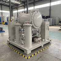 Purificateur de carburant marin grande capacité, machine de filtration de diesel et d'essence
