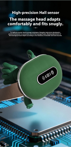 Masajeador Shiatsu para Cuello y Hombros 2026, Gran Venta, Fisioterapia Infrarroja, Calentamiento, Amasamiento, 3 Intensidades, Temporizador Musical - Product Image 5